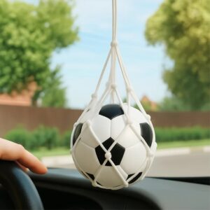 Car Football Hanging Dice with Air Freshener