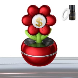 1 Pcs Flower Dollar Solar Air freshener
