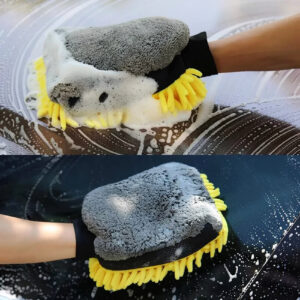 Alternative view of 1pcs Car Double-faced Washing Gloves Mitts