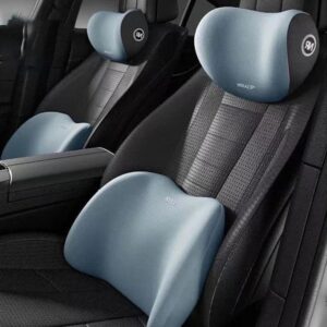 Alternative view of NIRACP Car Neck & Lumber Back Support Pillow  Memory Foam