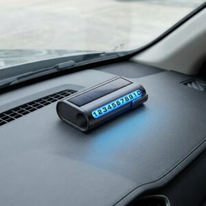 Alternative view of 1pcs Solar Powered LED Mobile Temporary Number