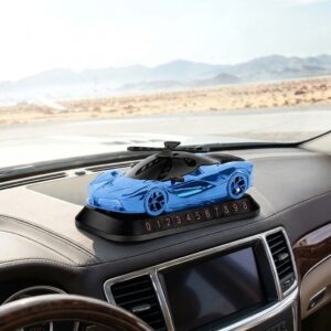 Alternative view of Solar Energy Sports Car Model Perfume Parking Number