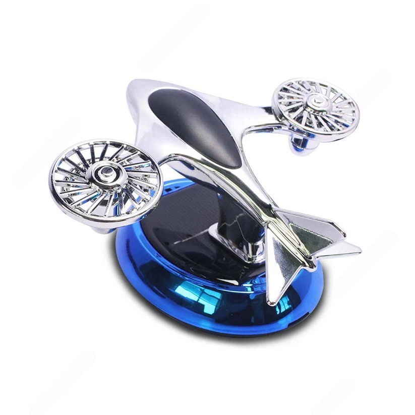 Car Solar Powered Rotary Aircraft Combat Aromatherapy Perfume