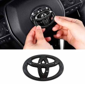 Alternative view of 3D Carbon Steering Wheel Logo