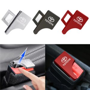 Alternative view of Car Seat Belt Clip Metal With Logo 2 pcs