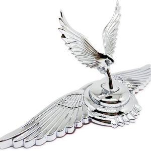 Silver Metal Eagle Flying Car bonnet Logo