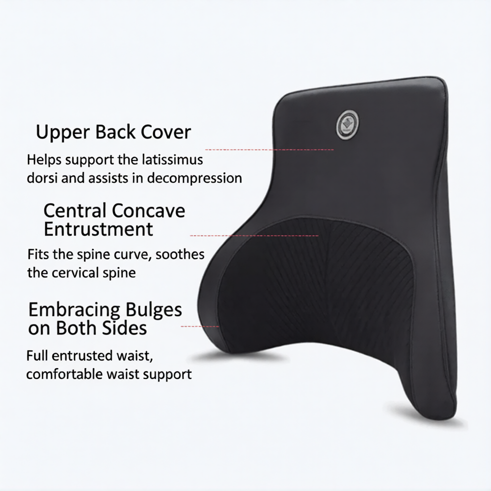 Waist Back Support Pillow Memory Foam