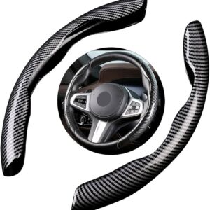 Alternative view of 2pcs Laser Carbon Fiber Half Steering Cover