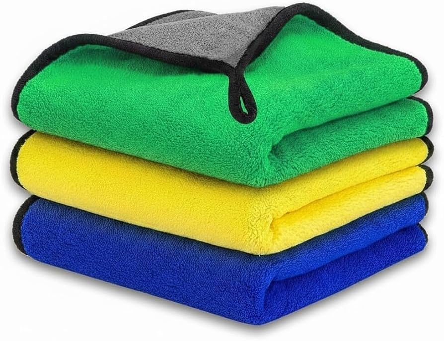 Bullsone Car Cleaning Towel 3pcs 40x40cm - Image 2