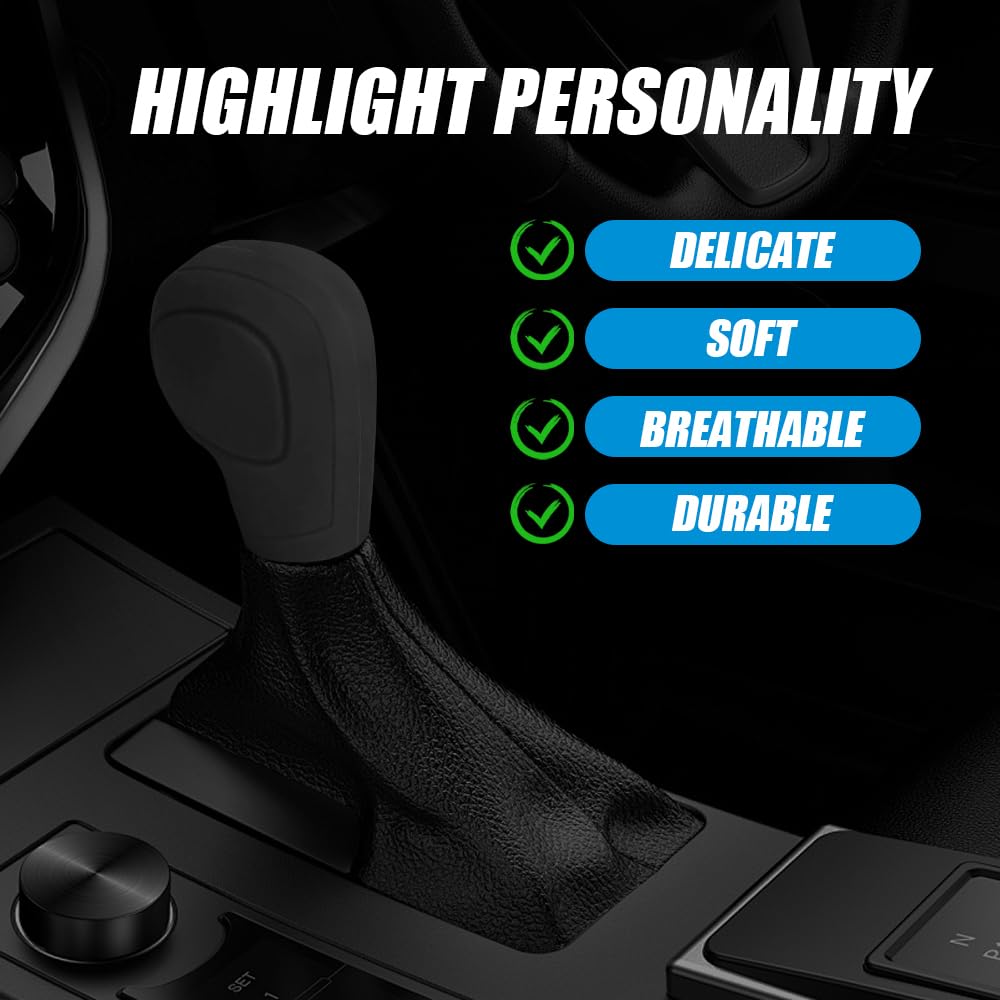 Silicone Car Gear Shift Knob Cover - Image 4