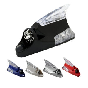 Wind Power Shark Fin Antenna Universal LED Colorful Lights