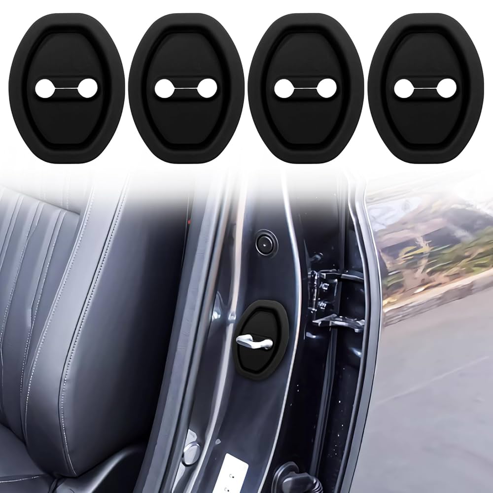 M/Y 4 pcs set Car Door Lock Protector Cover for Sound - Image 5