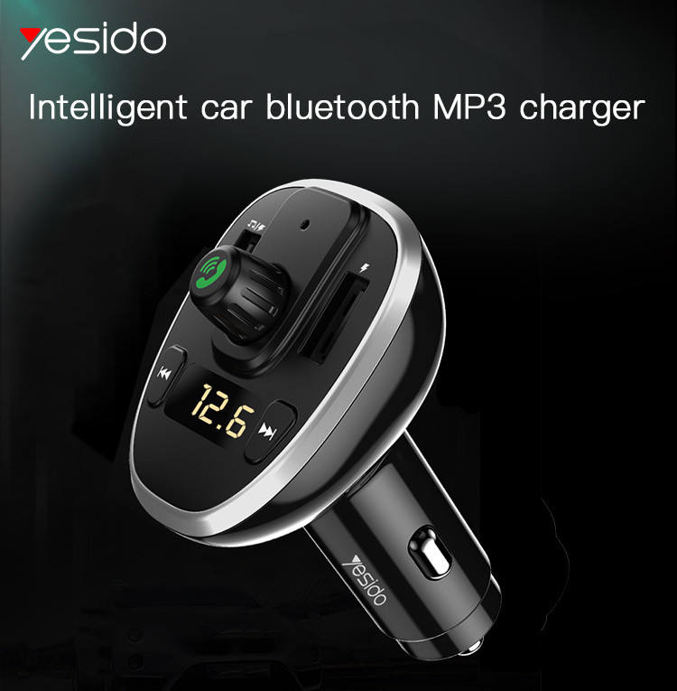 Yesido FM Transmitter Car Charger (Y39) - Image 2