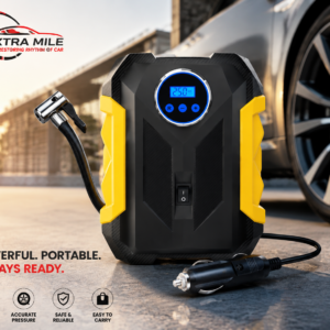Alternative view of (DY) Portable Automobile Air Compressor Digital Tire lnflation Pump LED Lamp