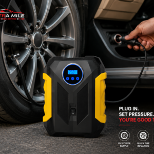 (DY) Portable Automobile Air Compressor Digital Tire lnflation Pump LED Lamp