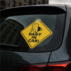 Hanging Baby in Car board
