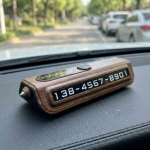 Alternative view of 1pcs Window Breaker & Temporary Car Parking Number