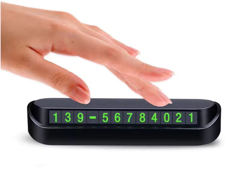 Parking Card Plastic Body Mobile Number Holder - Image 3