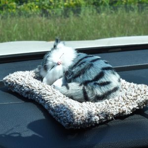 Sleeping Cute Cat for Car Dashboard