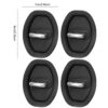 M/Y 4 pcs set Car Door Lock Protector Cover for Sound