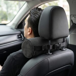 Alternative view of Roll Style Headrest Memory Foam Pillow