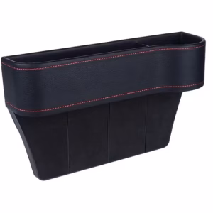 Multifunction PU Leather Portable Car Storage Box Seat Gap Filler Organizer