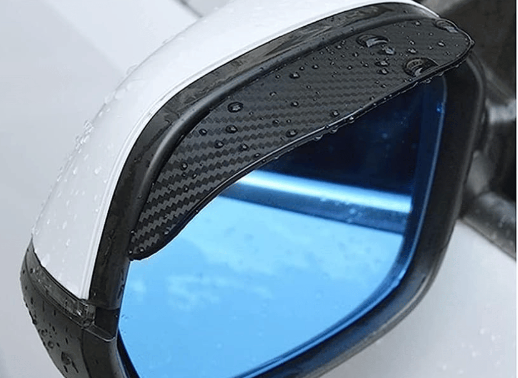 Car Carbon Mirror Rain Shield