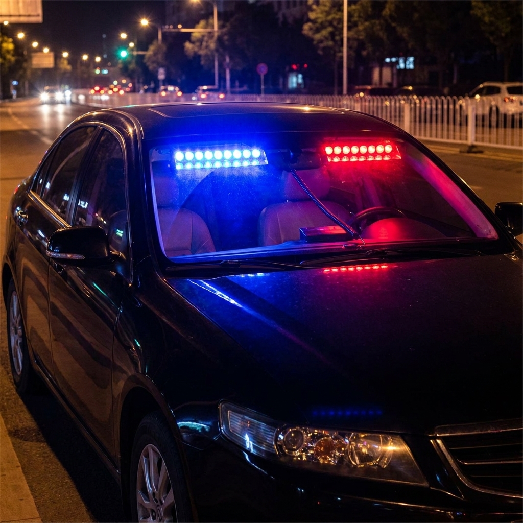 High Power Police Flashing Warning VIP Light S12 - Image 3