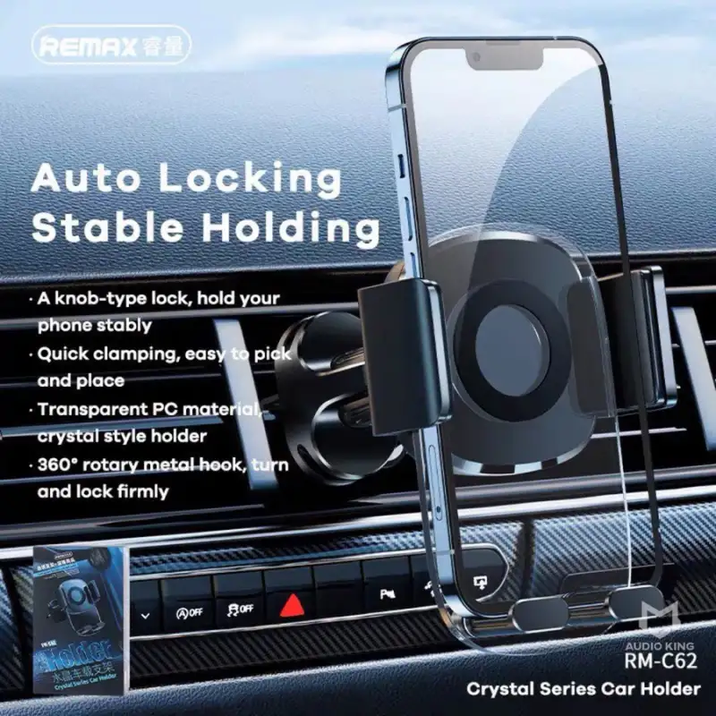 Car Holder RM-C62 (Black) - Remax