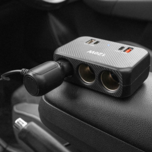 Three Socket with 2 USB Ports Charger