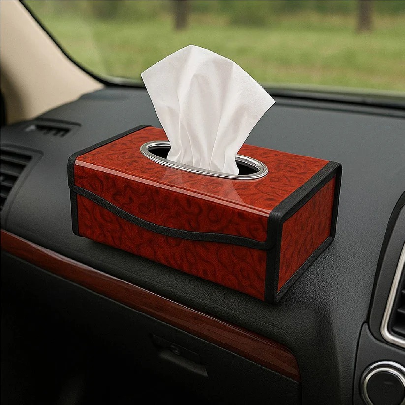 Portable Car Tissue Box