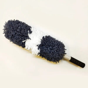 Alternative view of Car 2 Colour Microfiber Round Duster Super Soft / Dust Cleaner