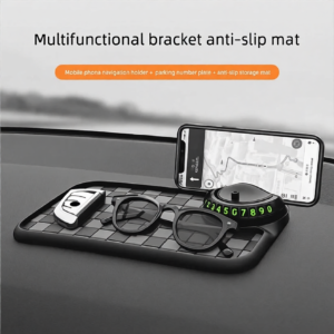Number Design Car Dashboard Anti-Slip Mobile Mat