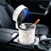 White Diamond Car Cigarette Ashtray