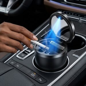 Alternative view of Creative Car Ashtray with LED Light