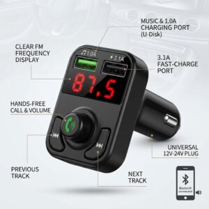 Alternative view of X3 High Quality Car Wireless Music Player