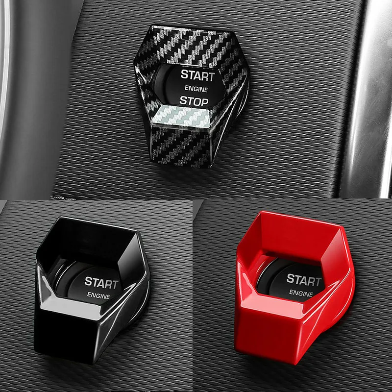 Car Engine Start Stop Button Cover